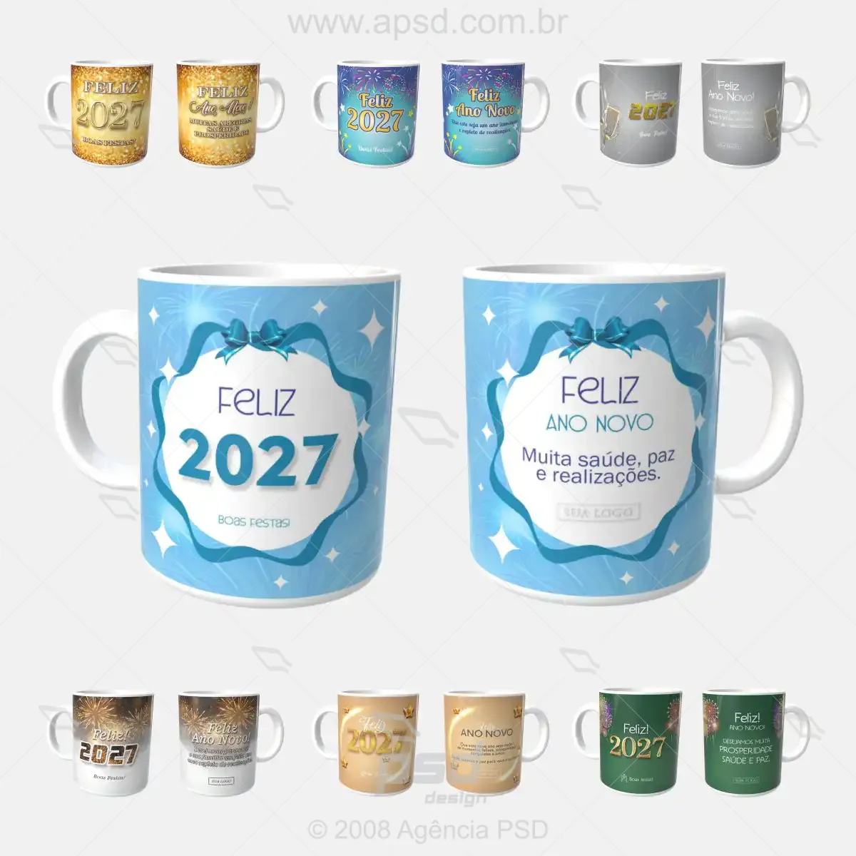 pack canecas feliz 2027