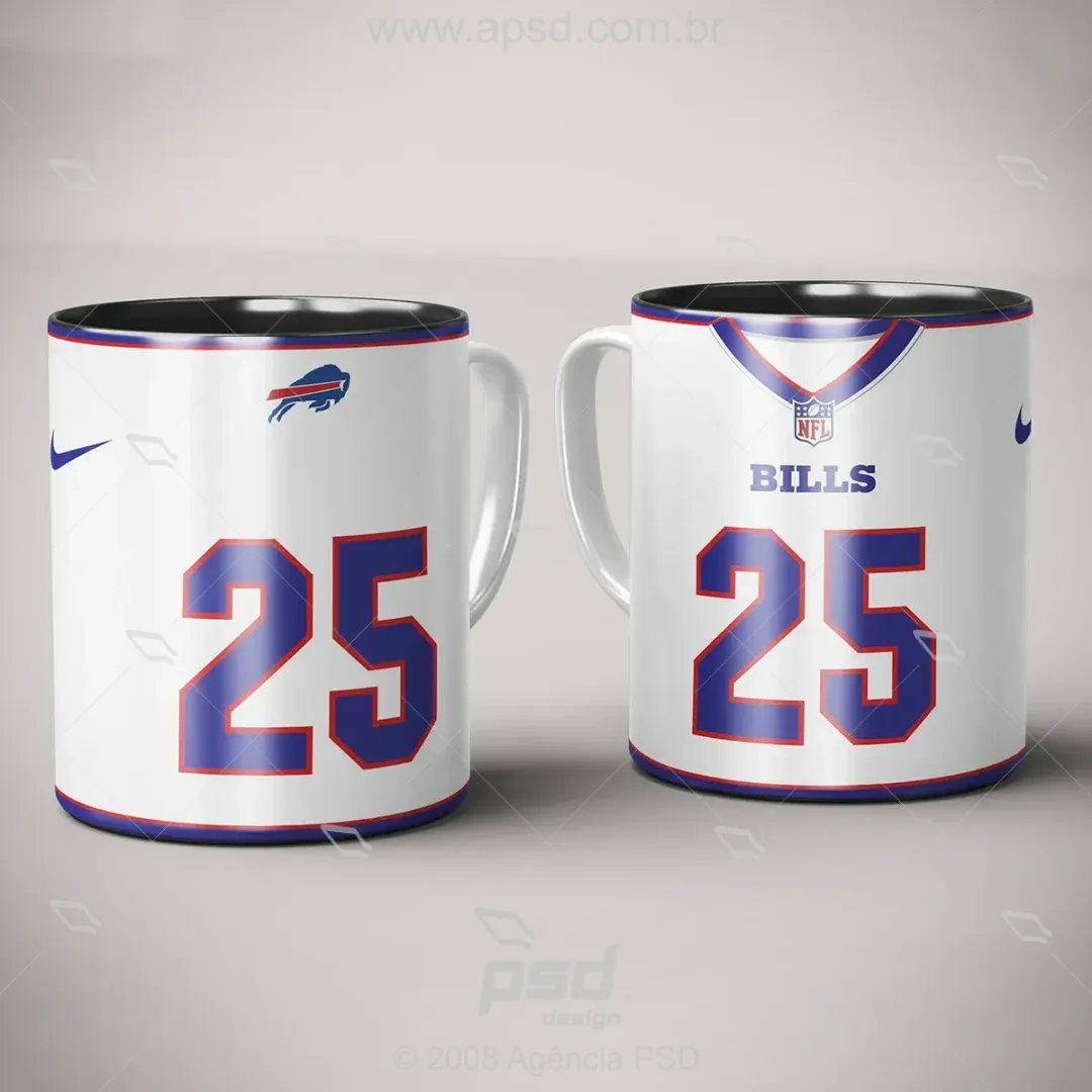 Art mug bills NFL