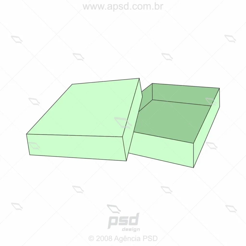 molde caixa para bolachas