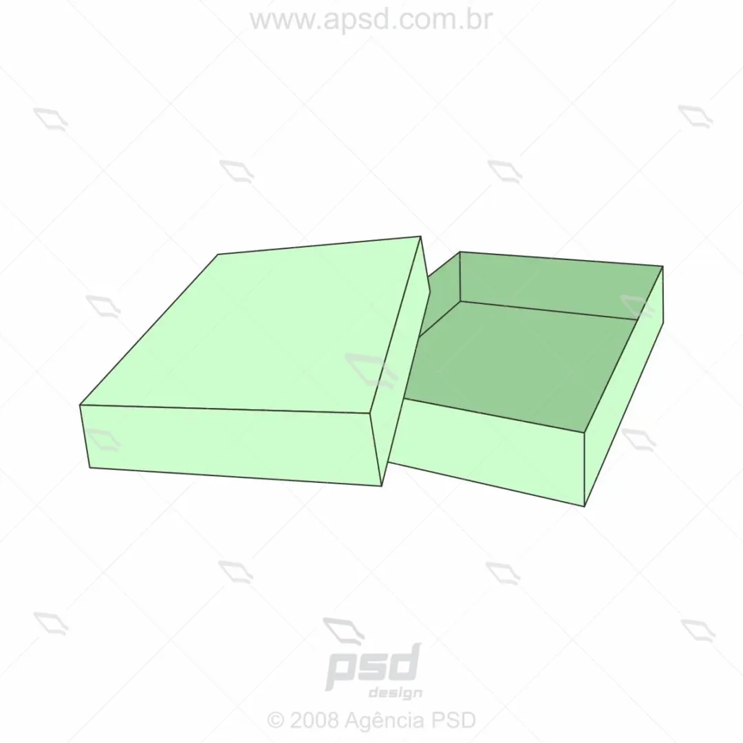 molde caixa para bolachas