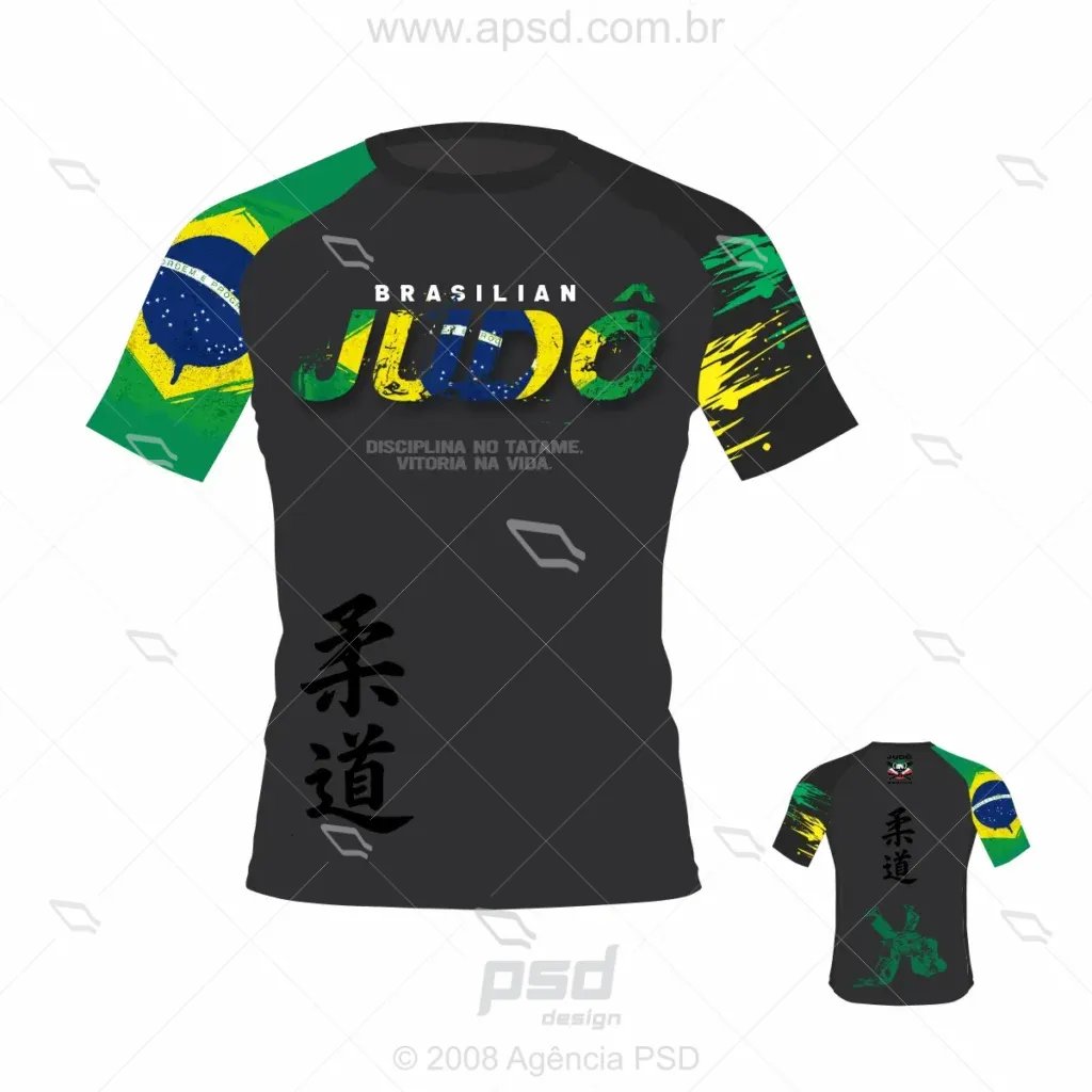 arte camiseta judo