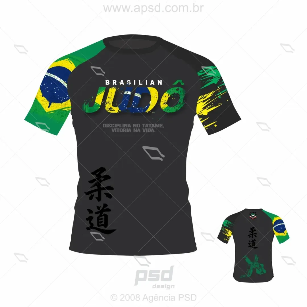 arte camiseta judo